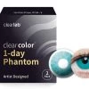 Clearcolor 1-Day Phantom Blue Walker 1 Clearcolor 1-Day Phantom Blue Walker -Beste Optiek Winkel ClearColor Phantom BlueWalker 2 1