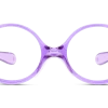 Unofficial Junior UNOB0002 VV00 42/16 -Beste Optiek Winkel original png 8719154761898 front 01 unofficial unob0002 eyewear violet violet
