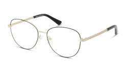 Unoffic UNOF0282 BD00 53/16 -Beste Optiek Winkel original png 8719154806896 angle 03 unofficial unof0282 eyewear black gold